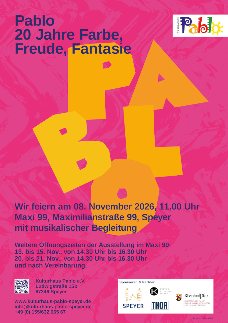 Pablo – 20 Jahre Farbe, Freude, Fantasie